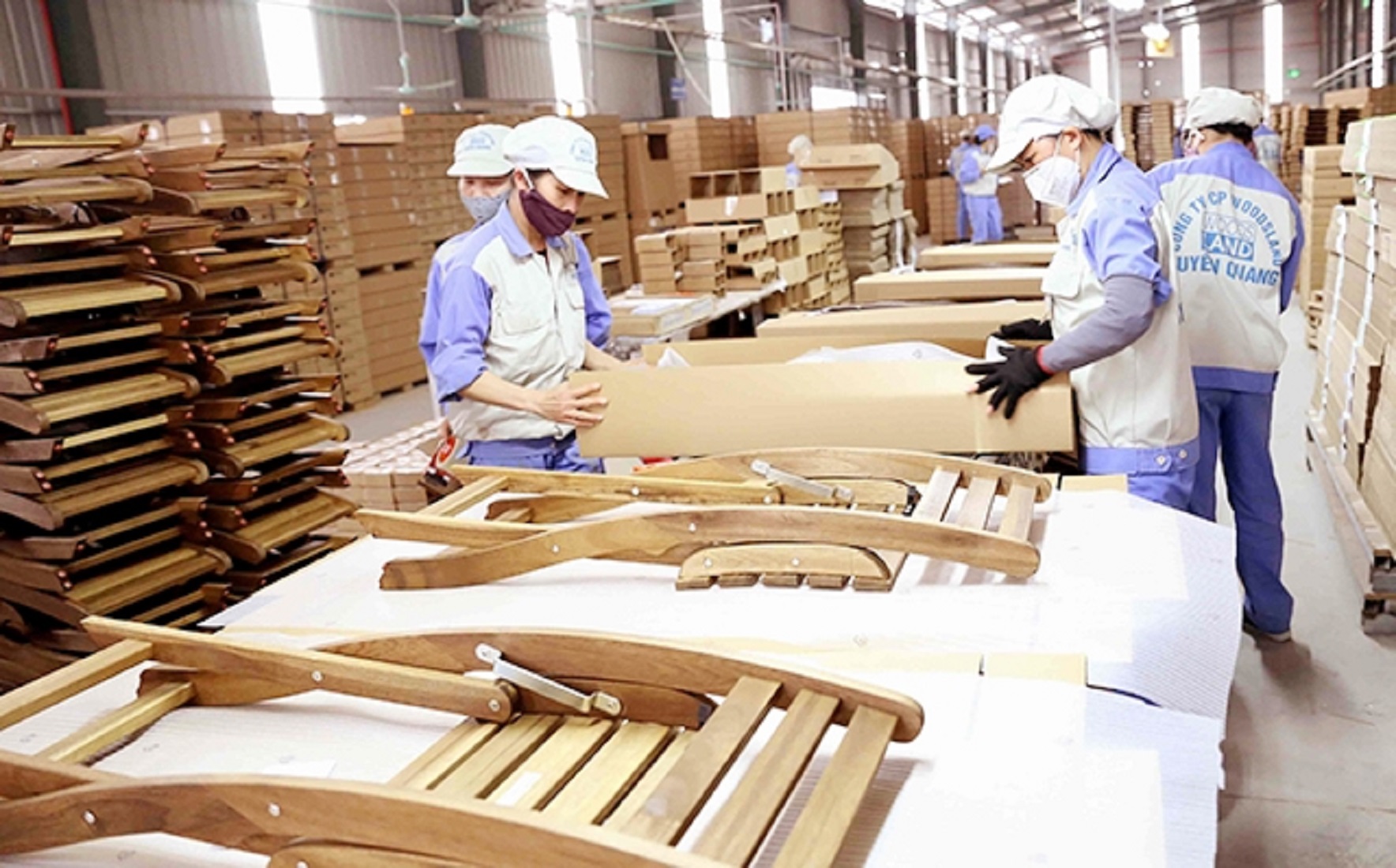 Xuất khẩu gỗ Việt Nam
